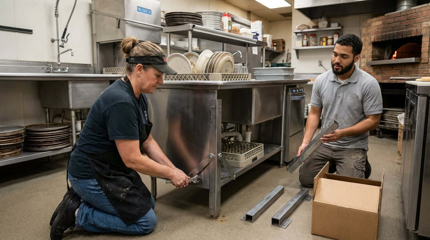 Upgrading Your Warewashing Station: From Standard to Heavy-Duty Support