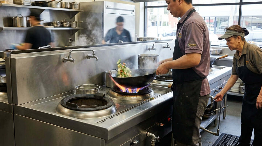 The Anatomy of a Commercial Wok Range: Key Features to Look For