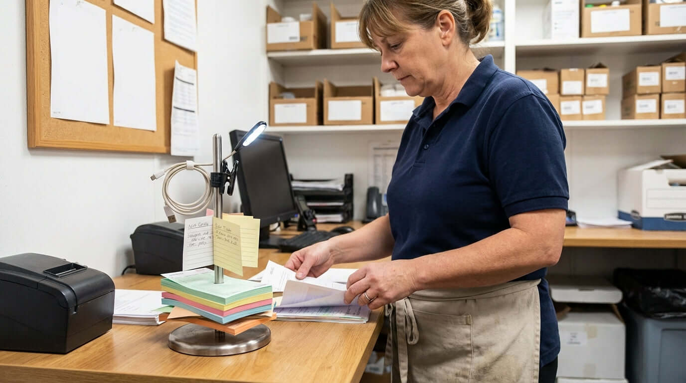 Beyond Receipts: Creative Organizational Hacks Using a Cheque Spindle