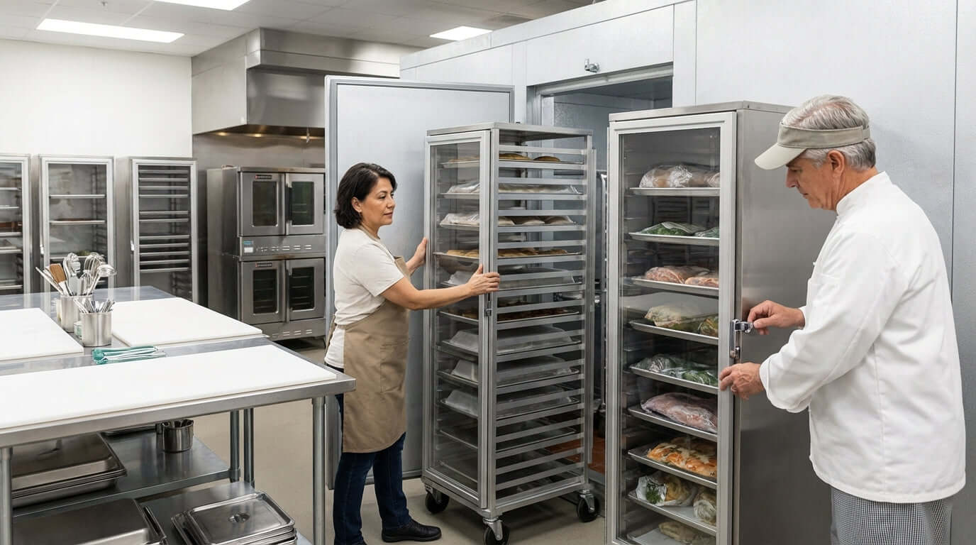 How Enclosed Racks Elevate Food Safety for Caterers and Bakeries