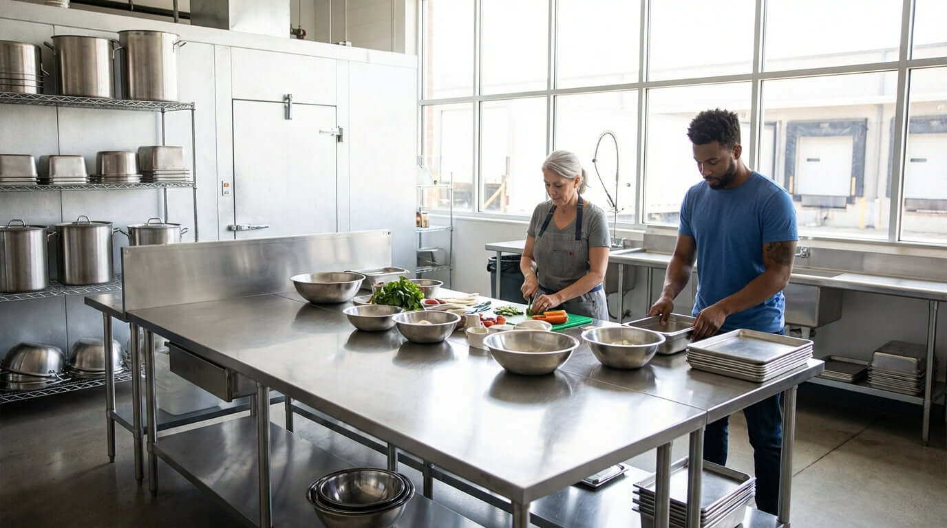 The Ultimate Guide to Choosing the Right Commercial Work Table with Backsplash