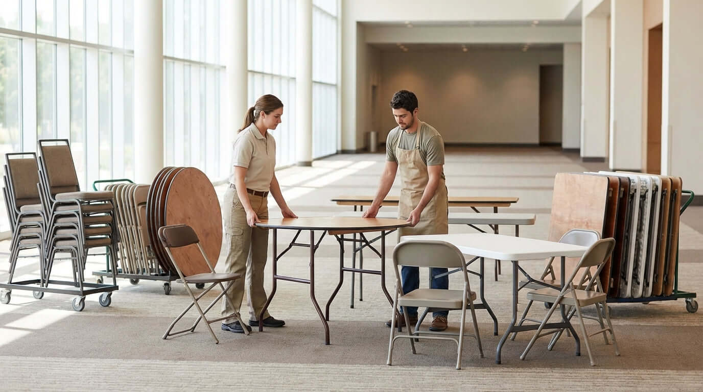 The Ultimate Buyers Guide: Choosing the Right Folding Tables and Chairs for Your Business