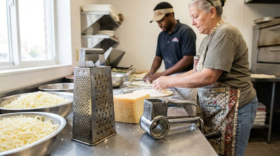 Box Grater vs. Rotary Grater: Which is Best for Your Restaurant?