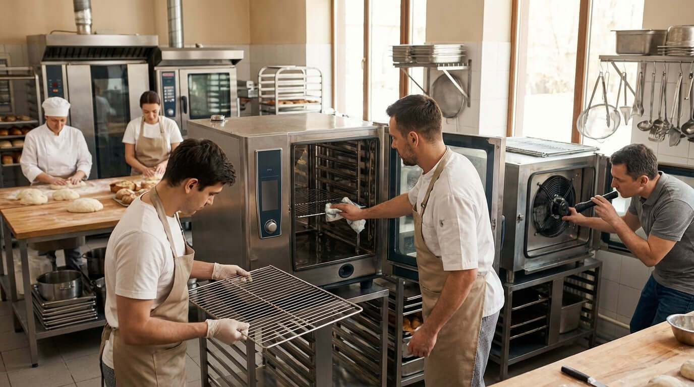 Balise alternatif : 5 conseils essentiels d’entretien pour prolonger la durée de vie de votre four à convection, nettoyage de votre four à convection de cuisine commerciale