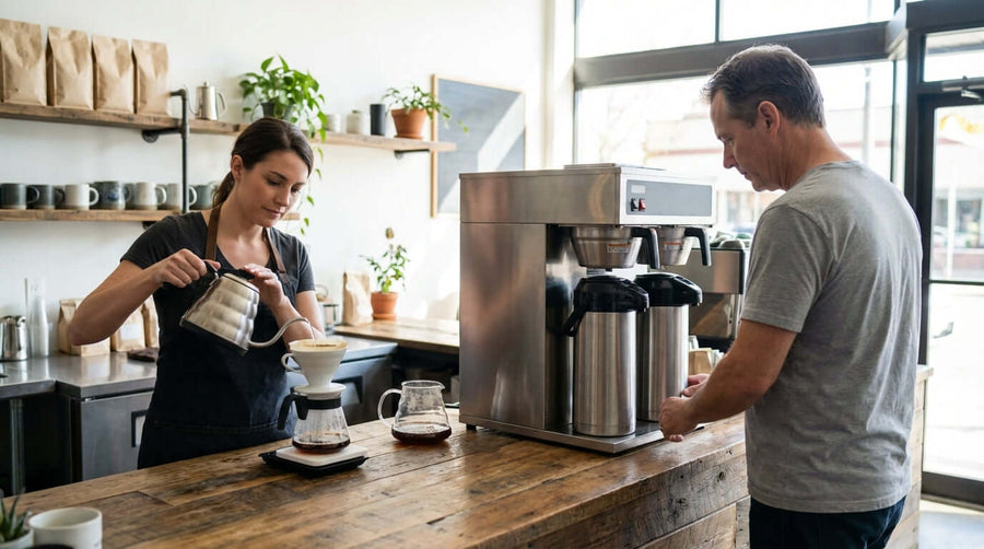 Pourover vs. Automatic Drip: Which Commercial Brewer is Right for Your Cafe?