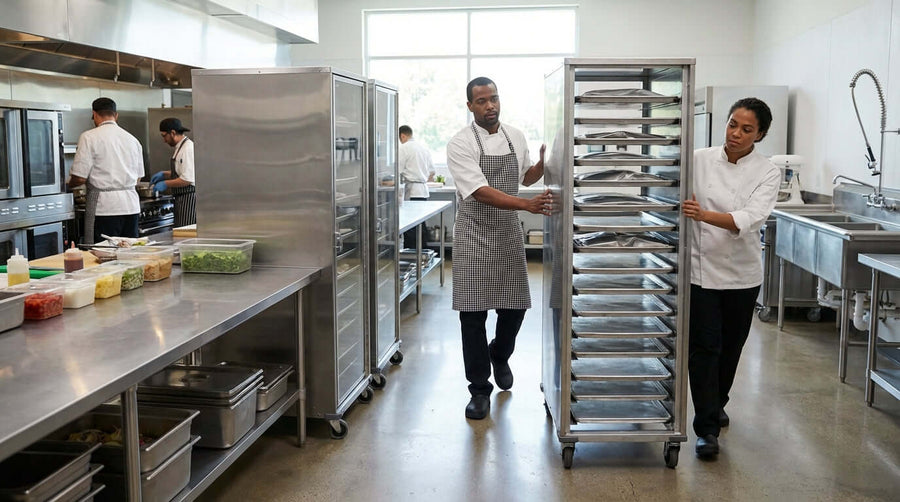 Maximizing Kitchen Workflow: The Strategic Role of Enclosed Pan Racks