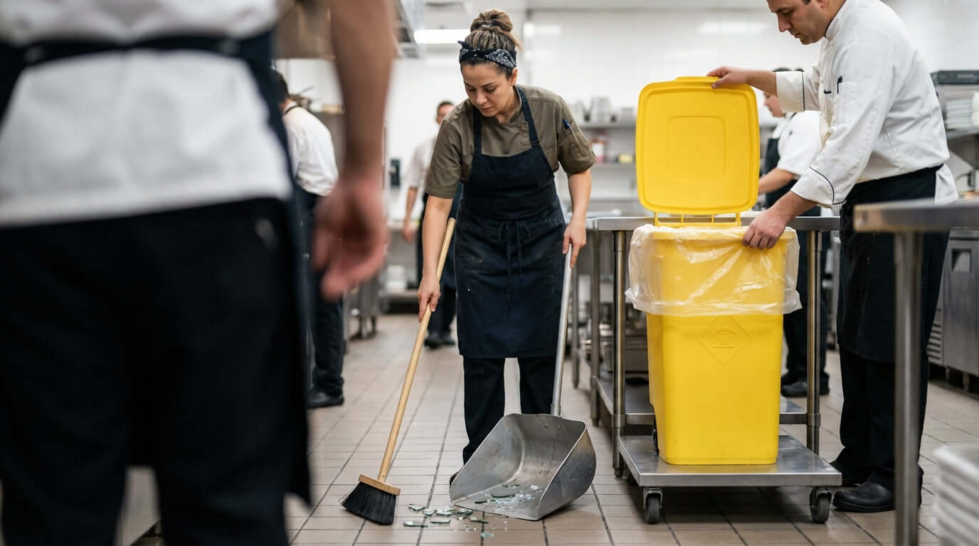 Not Just Needles: Why Your Kitchen Needs a Plan for Broken Glass Disposal.