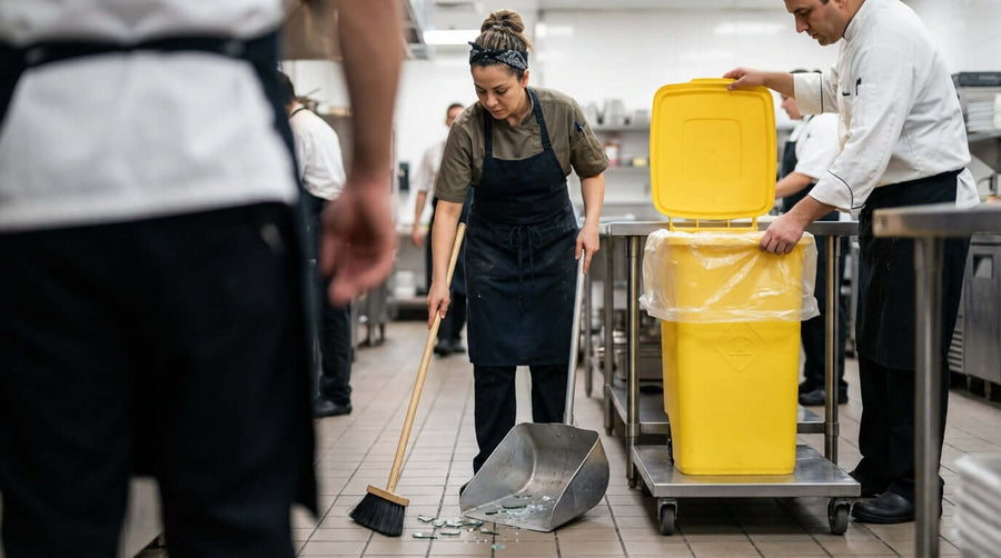 Not Just Needles: Why Your Kitchen Needs a Plan for Broken Glass Disposal.