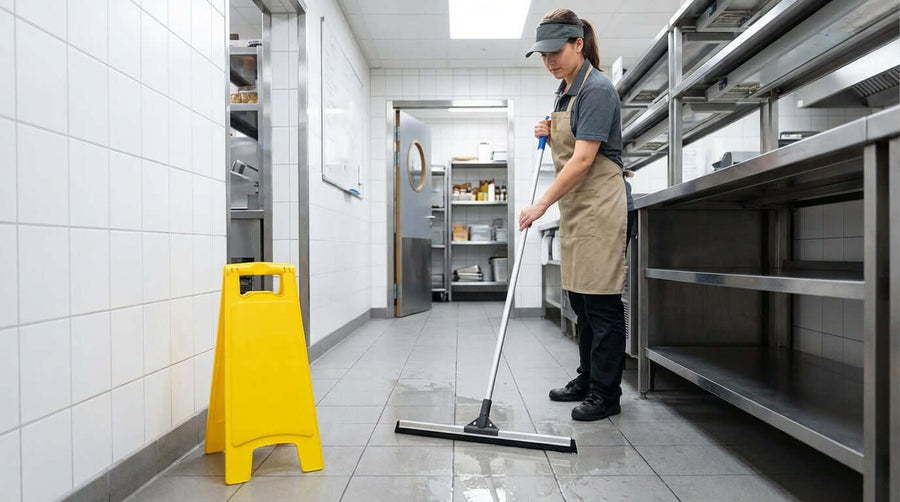 Minimize Risk: How Squeegees Are Your First Line of Defense Against Slips and Falls