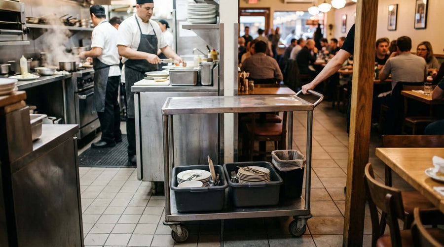 The Unsung Hero: How a Simple Bussing Cart Improves Customer Experience