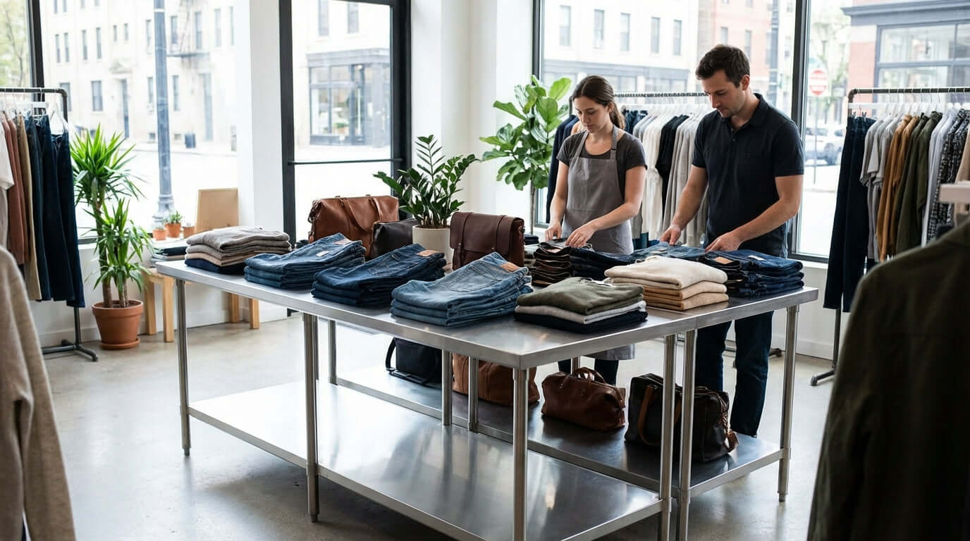 More Than Prep: Creative Uses for Commercial Work Tables in Retail