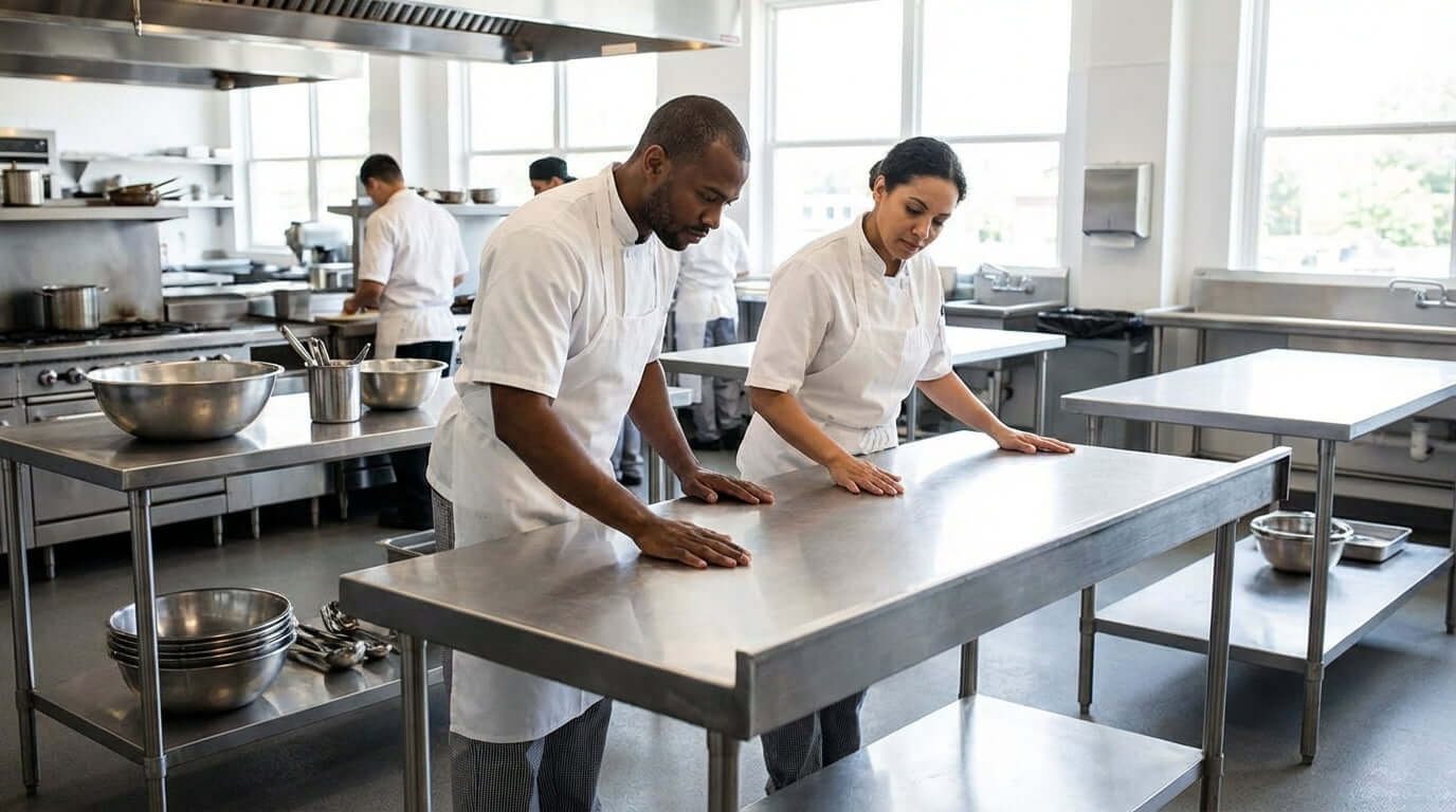 Steel the Show: Understanding Stainless Steel Gauges for Work Tables