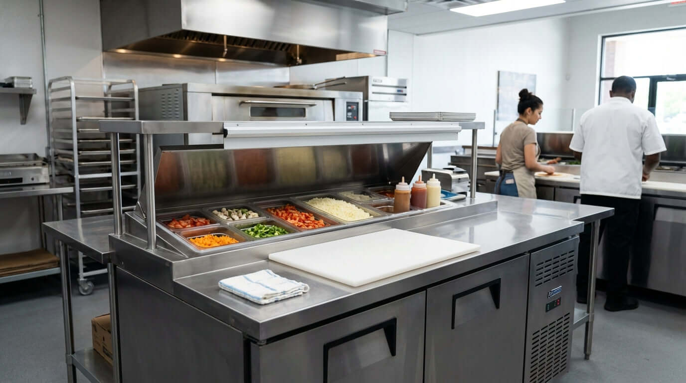 Keep it Clean & Cold: A Step-by-Step Guide to Maintaining Your Prep Table