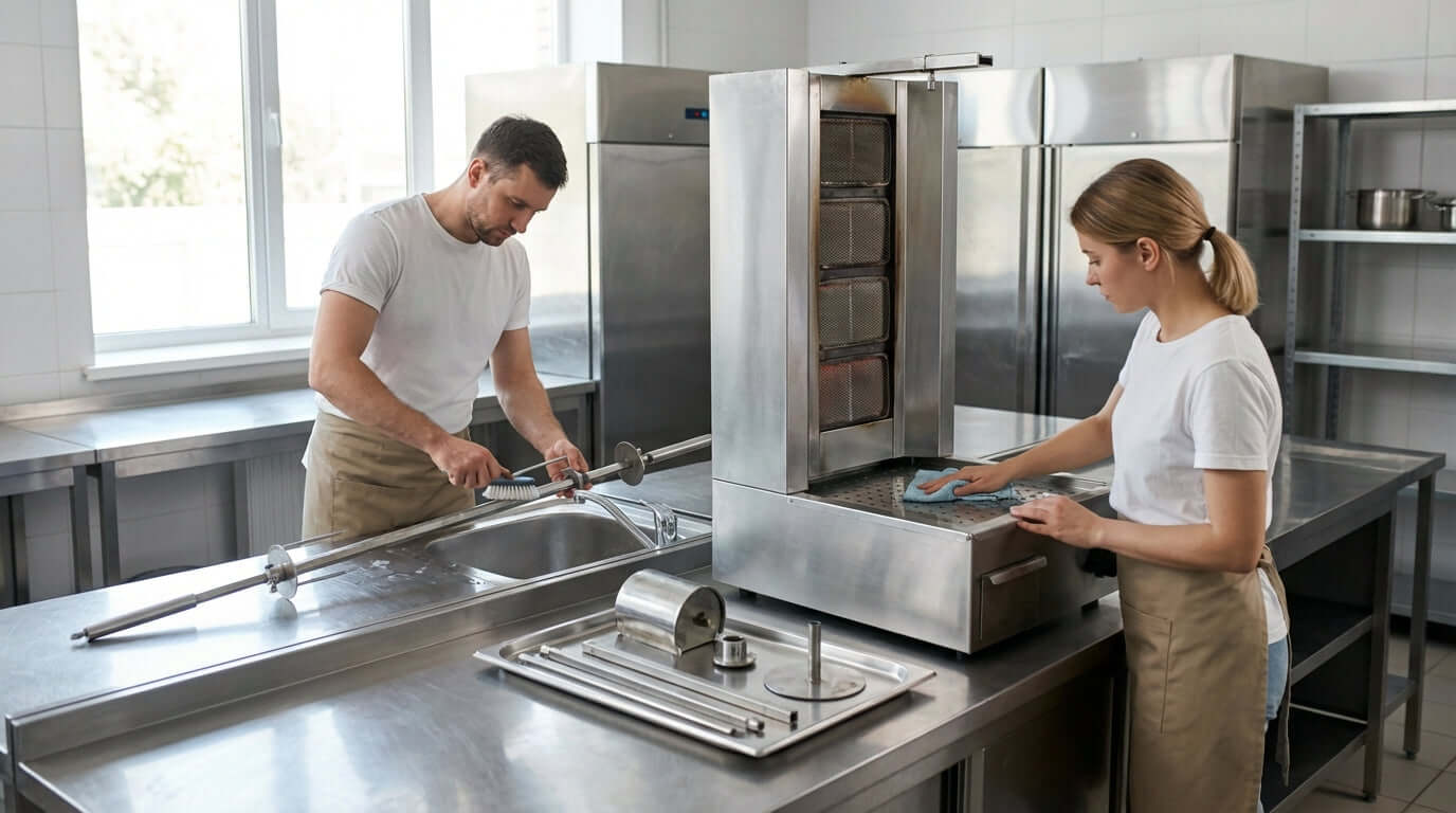 Keep it Spinning: Essential Cleaning and Maintenance for Your Shawarma Machine