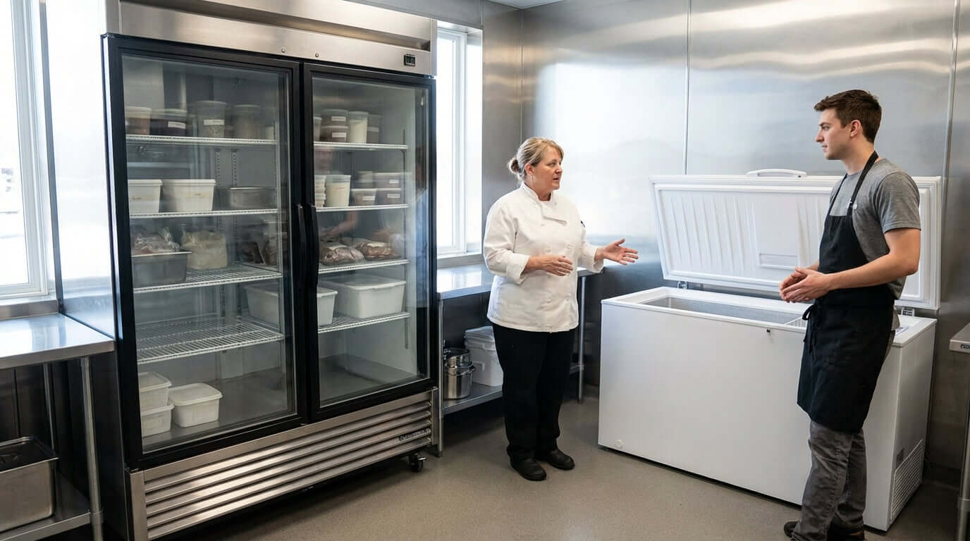 Reach-In vs. Chest Freezers: Which is Right for Your Kitchen?