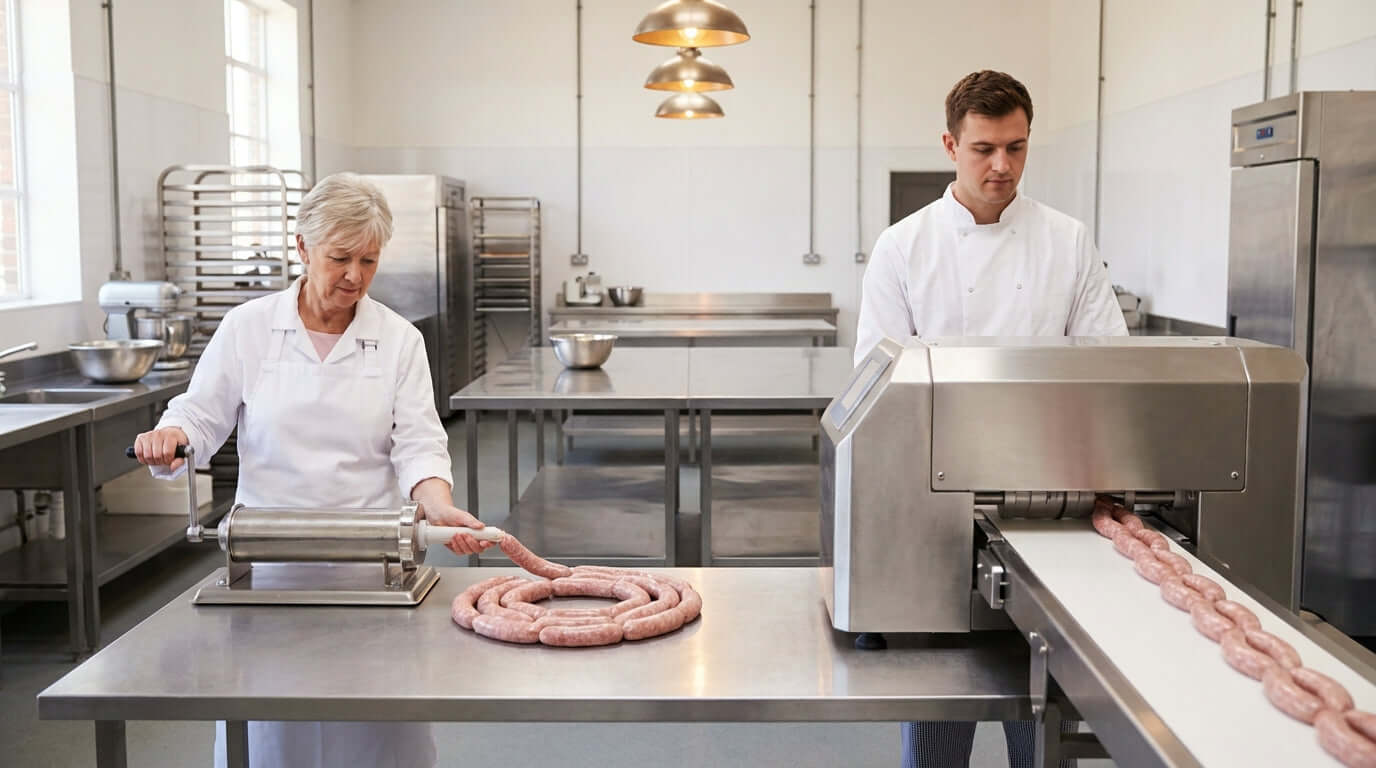 Manual vs. Automatic Sausage Linkers: Which is Right for Your Business?