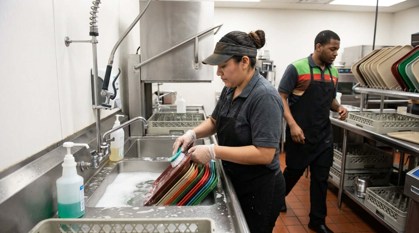 Keeping it Clean: Best Practices for Sanitizing Your Food Service Trays