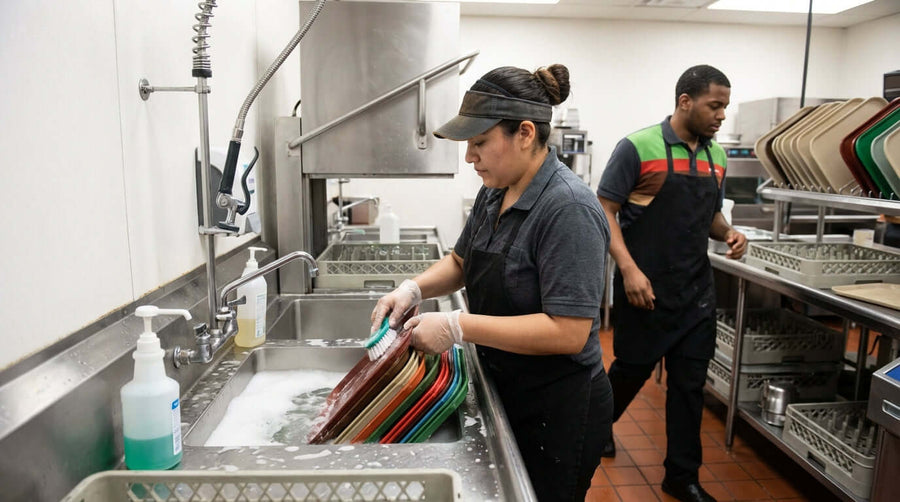 Keeping it Clean: Best Practices for Sanitizing Your Food Service Trays