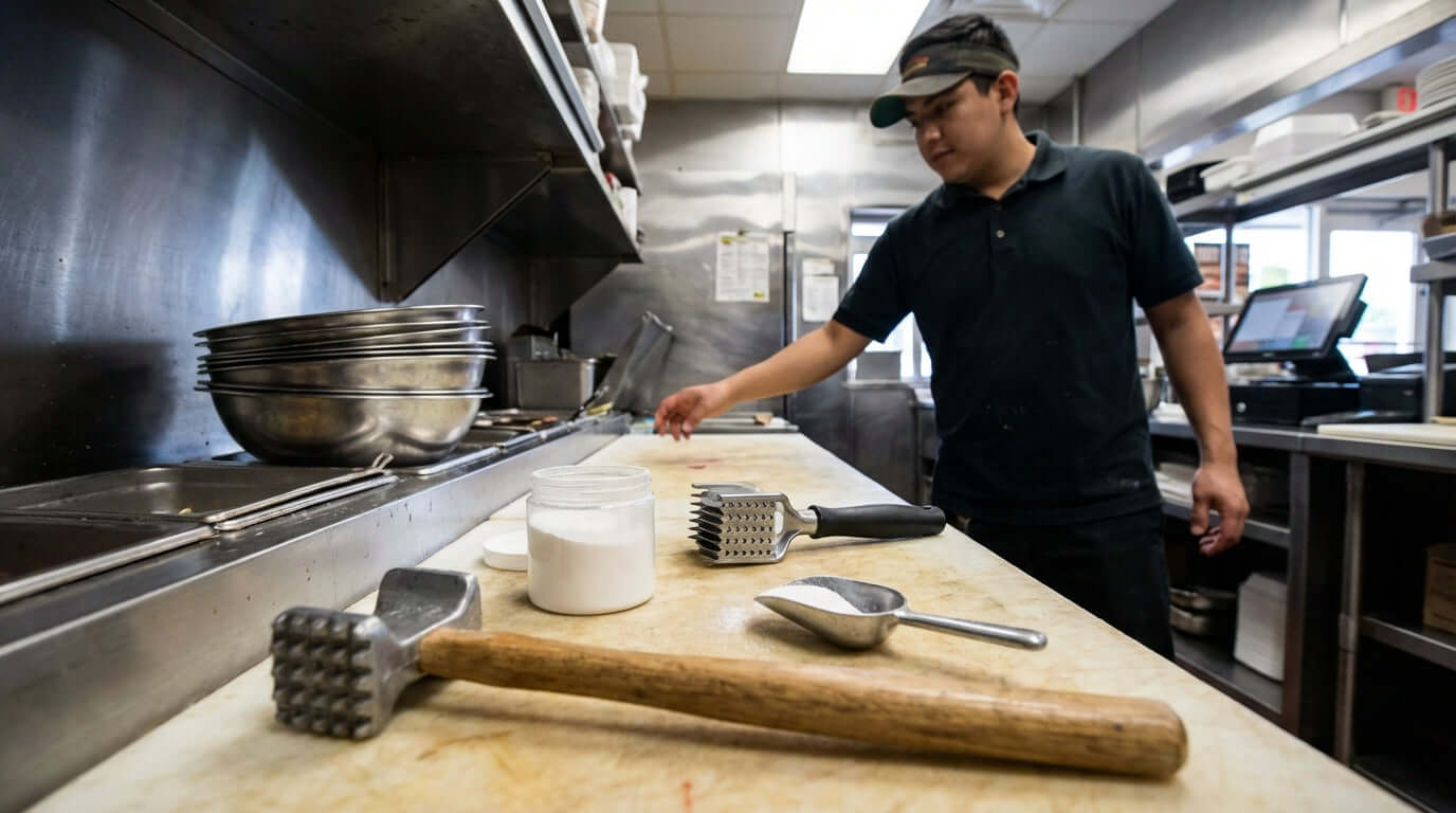 Mallet vs. Jaccard vs. Powder: Choosing the Right Meat Tenderizer for Your Restaurant