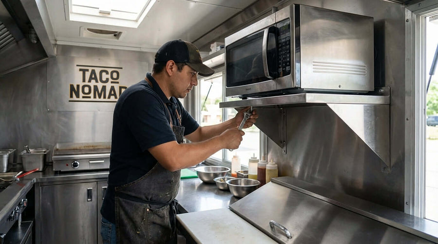 The Ultimate Guide to Installing a Commercial Microwave Shelf Securely