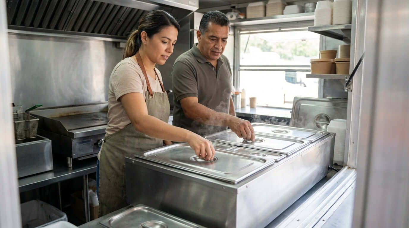 Stop Spills & Save Energy: The Dual Benefits of a Secure Steam Table Setup