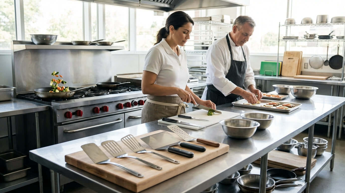 5 Essential Turners Every Commercial Kitchen Must Have