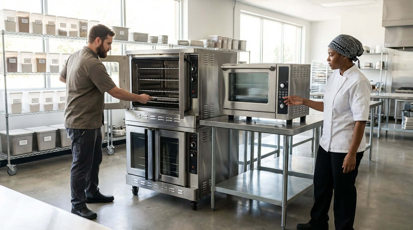 Countertop vs. Floor Model: Choosing the Right Size Convection Oven