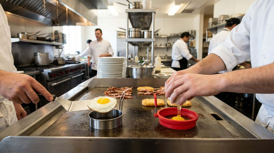Silicone vs. Stainless Steel: Choosing the Best Commercial Egg Ring for Your Kitchen
