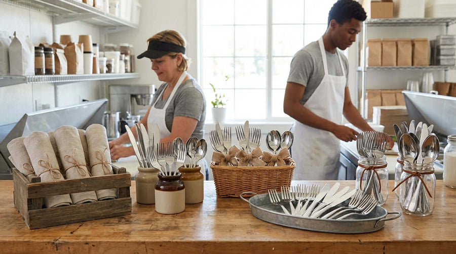 5 Creative Ways to Organize Flatware for a Flawless Buffet Presentation
