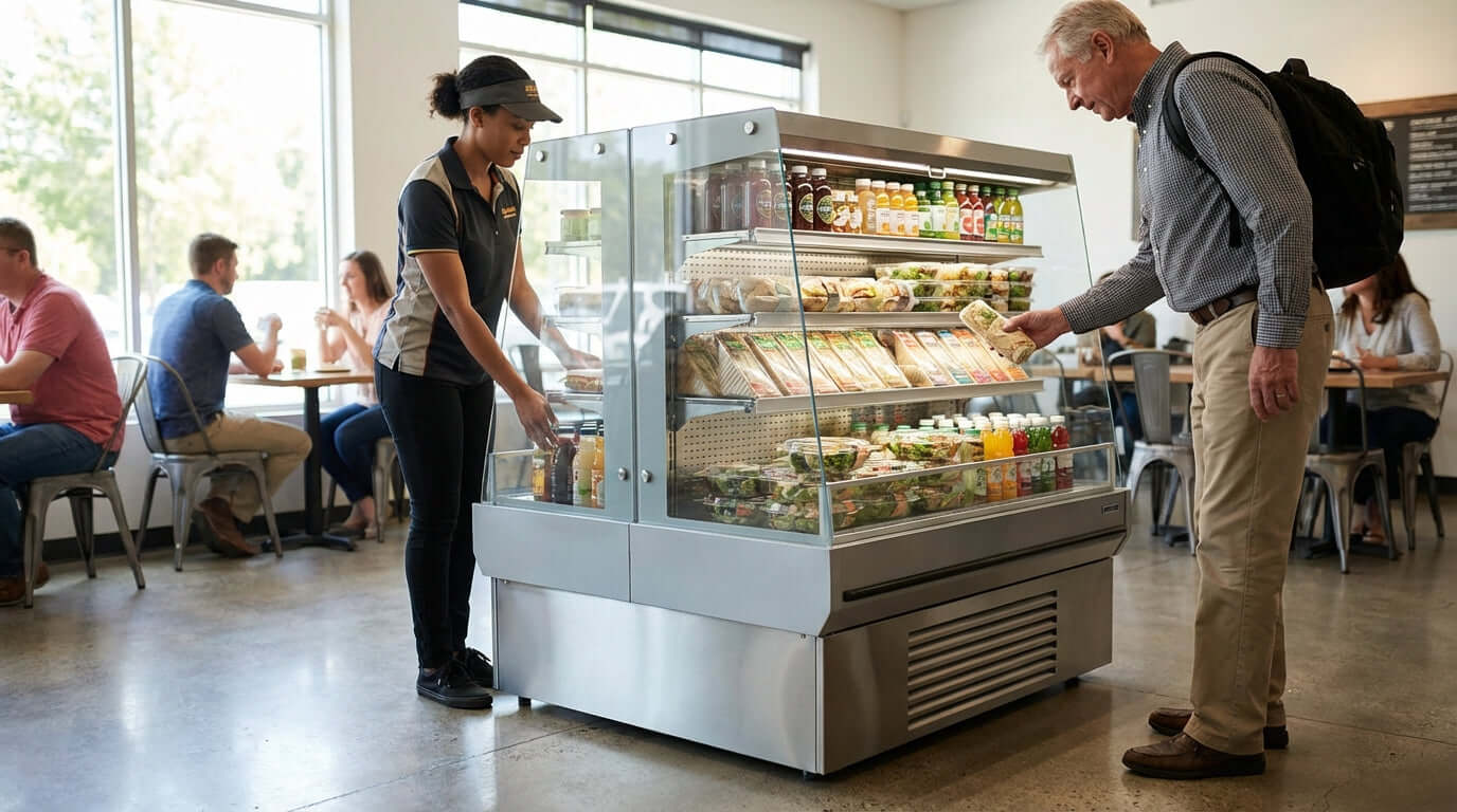 5 Ways an Island Refrigerator Can Skyrocket Your Grab-and-Go Sales