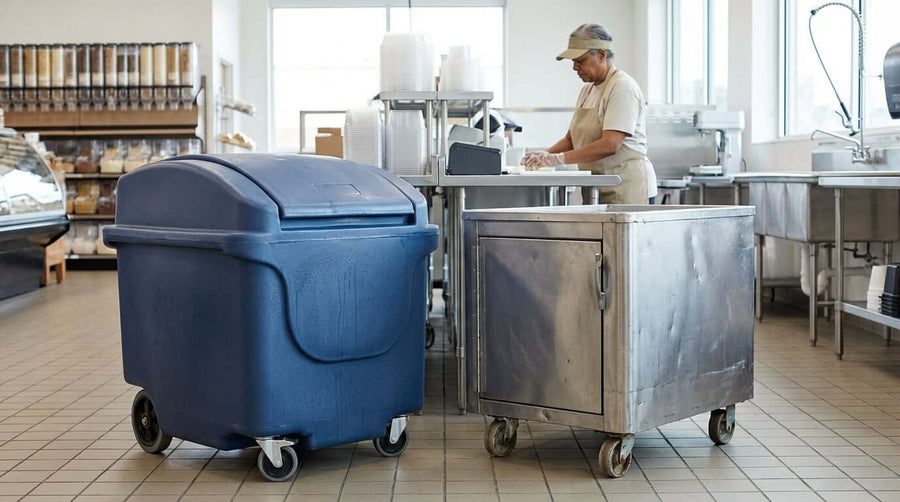 Polyethylene vs. Metal: Why Modern Ice Caddys are a Superior Choice