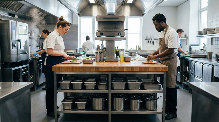5 Ways an Undershelf Work Table Revolutionizes Kitchen Workflow
