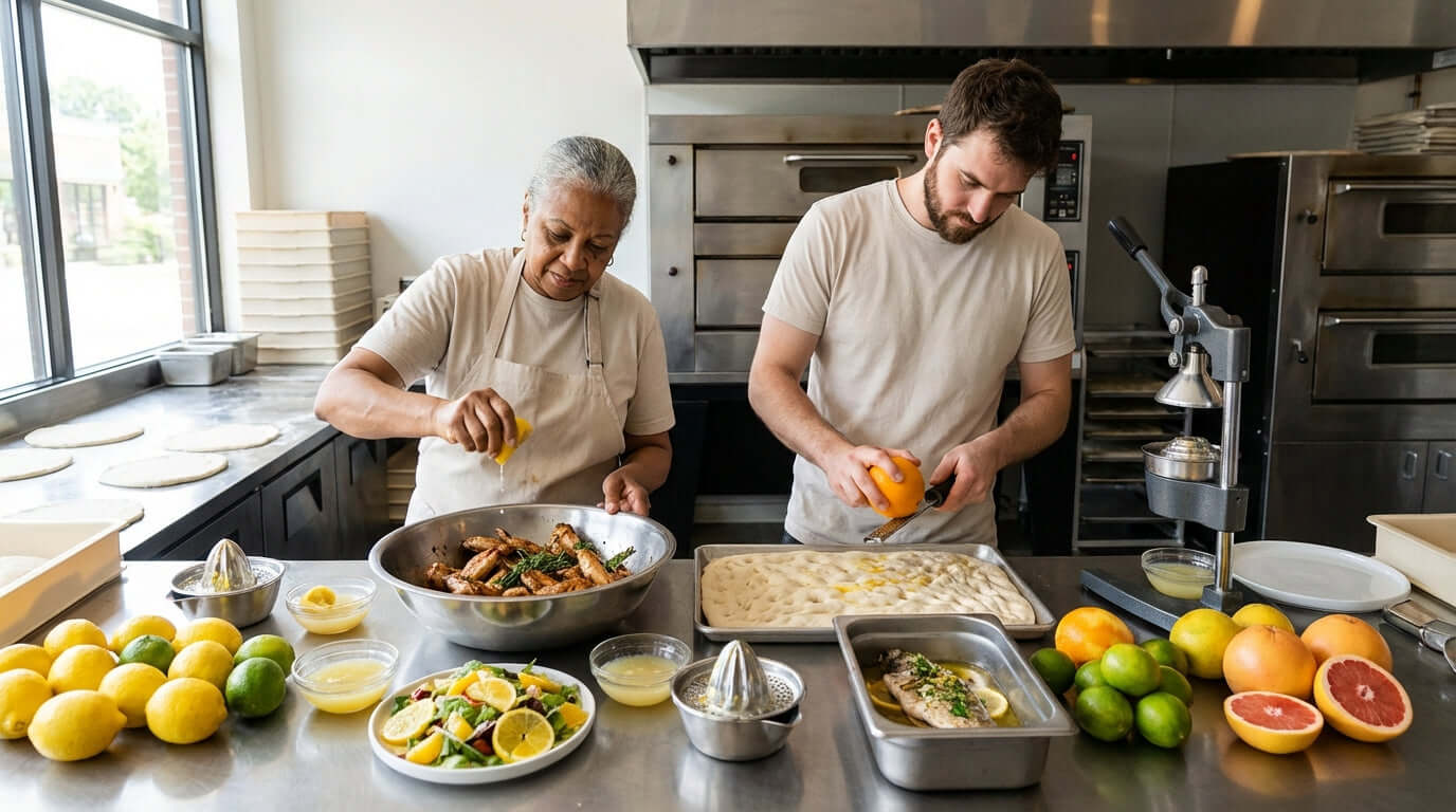 Beyond the Bar: Unexpected Menu Items Elevated by Freshly Squeezed Citrus