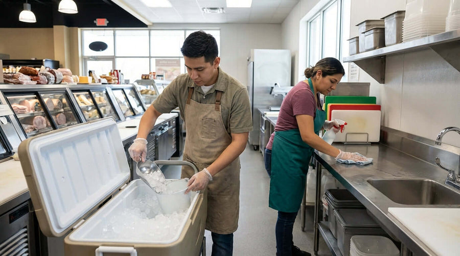 Ice is Food: Essential Sanitation Practices for Your Portable Ice Storage