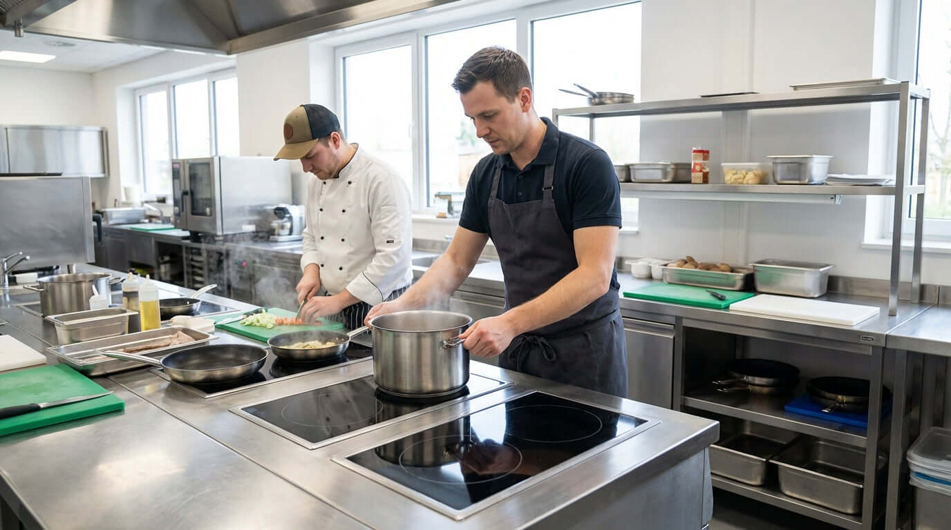 5 Ways Induction Cooking Creates a Safer and More Productive Kitchen Environment