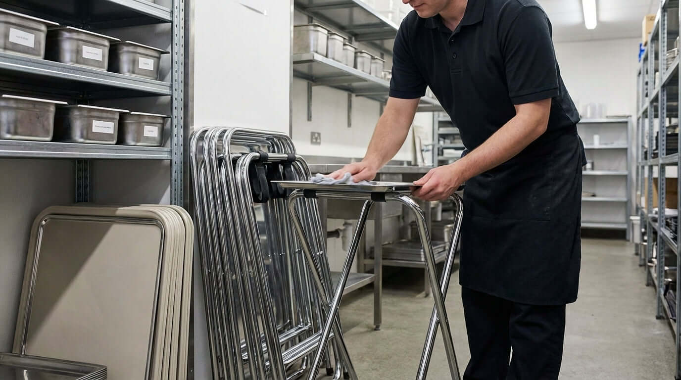 Maximizing Your Investment: Proper Care for Your Chrome Tray Stands