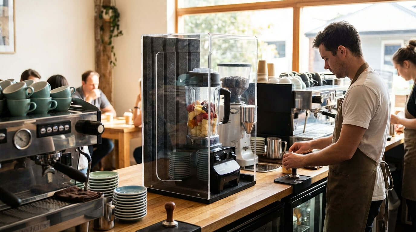 Quiet the Noise: Is a Blender Sound Enclosure Right for Your Cafe?