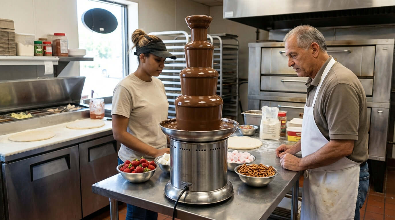 How to Choose the Right Commercial Chocolate Fountain for Your Business