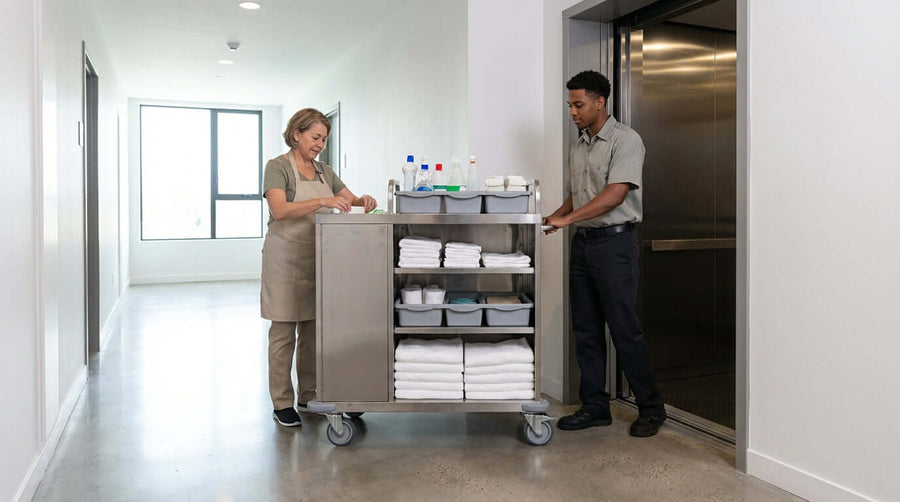 The ROI of a Tidy Operation: How a Quality Housekeeping Cart Pays for Itself