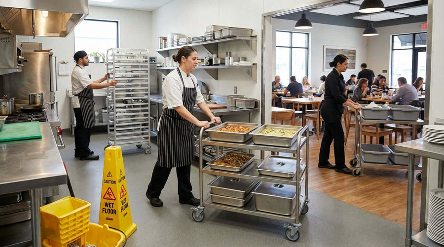 Cart Safety 101: Preventing Accidents in Your Restaurant or Retail Store