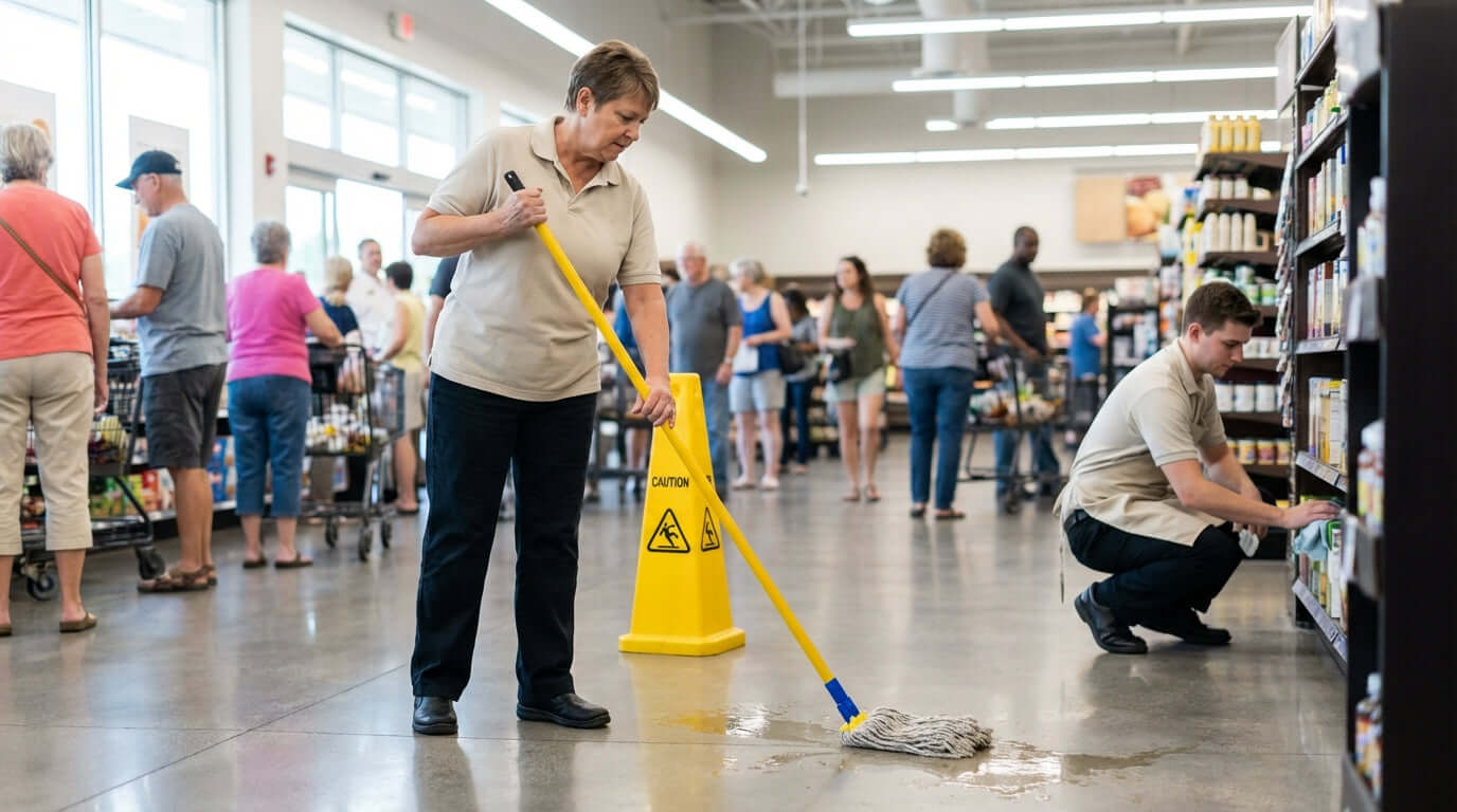 Beyond the Kitchen: Essential Spill Management for Retail and Merchandise Spaces