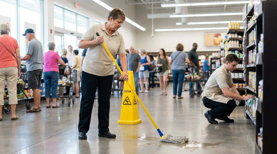 Beyond the Kitchen: Essential Spill Management for Retail and Merchandise Spaces