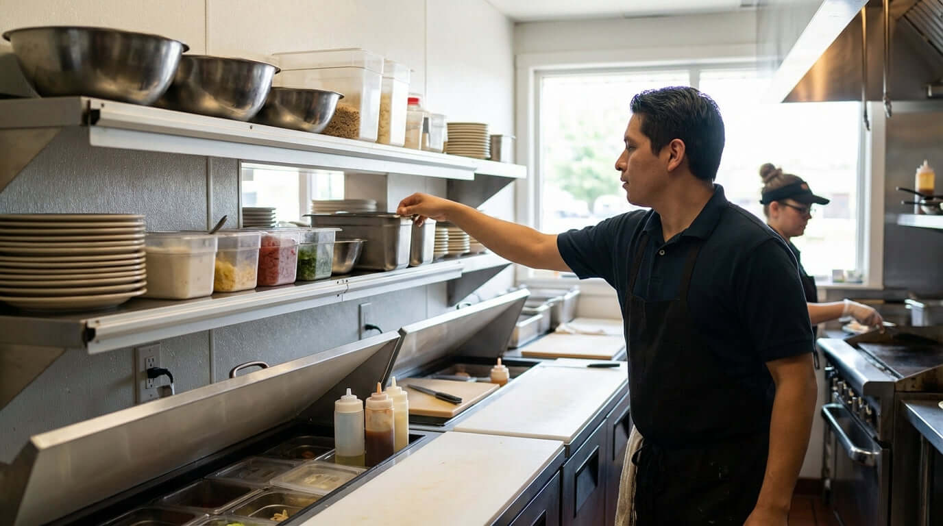 5 Smart Ways to Organize Your Commercial Kitchen with Wall Mount Shelves
