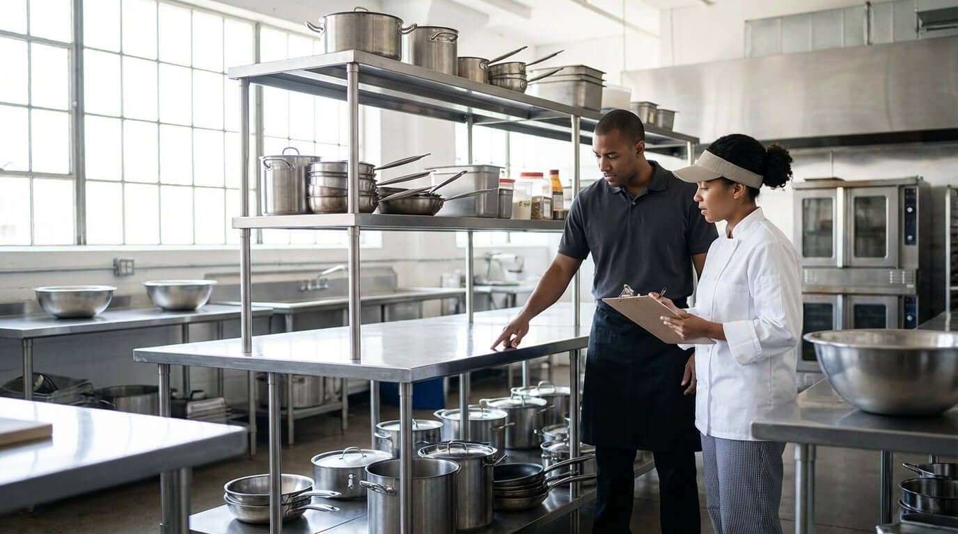 Stainless Steel Showdown: Understanding Gauges for Your Commercial Shelving