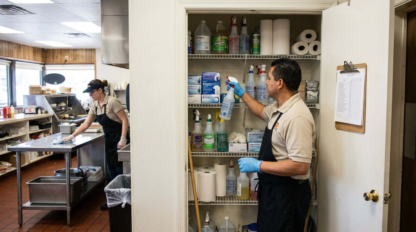 The Essential Janitorial Checklist: Stocking Your Food Service Business for Success