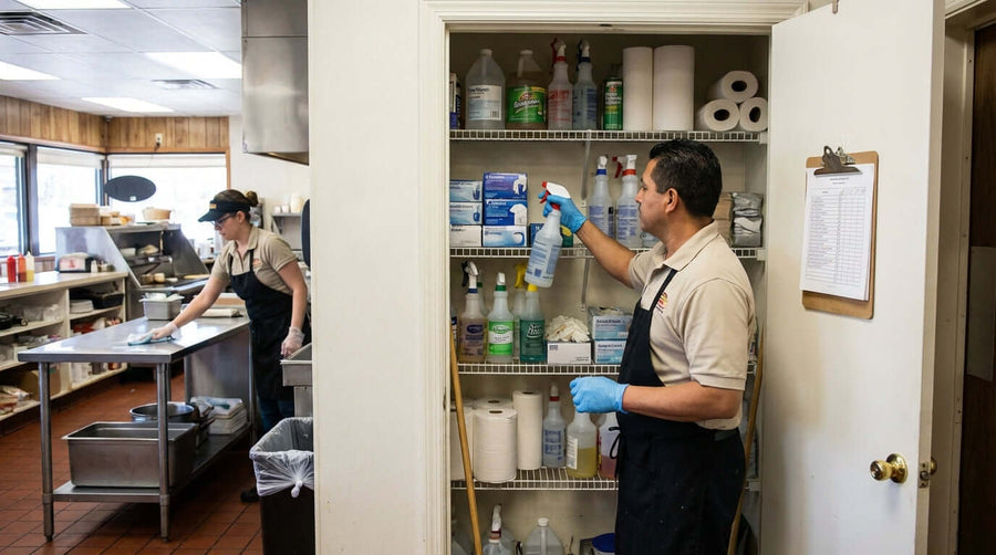 The Essential Janitorial Checklist: Stocking Your Food Service Business for Success