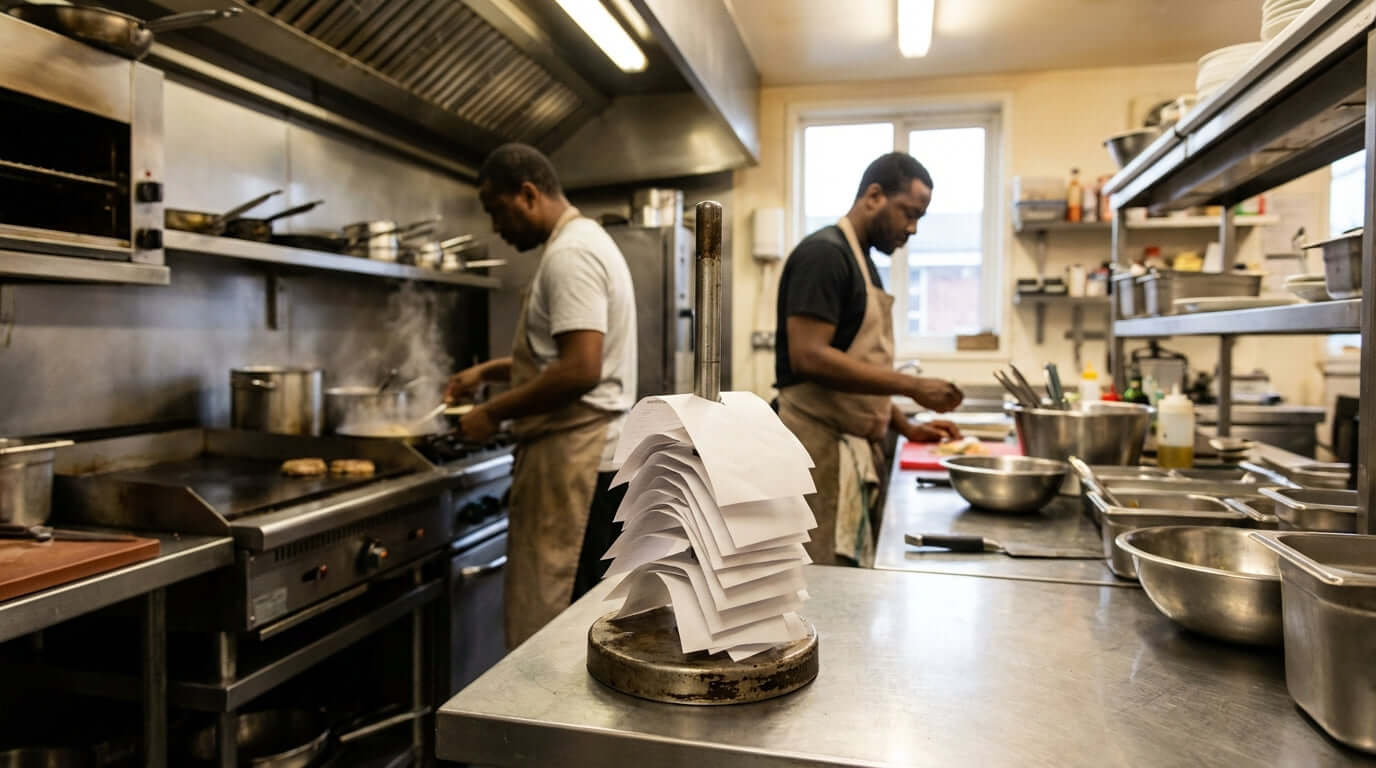 The Unsung Hero: Why Every Restaurant Needs a Cheque Spindle