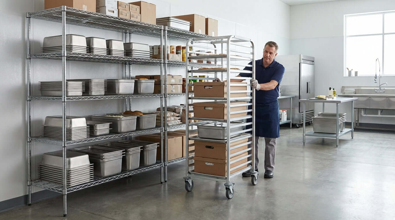 Mobile vs. Stationary Racks: Which is Right for Your Operation?