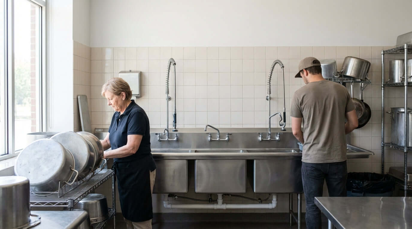 Comment choisir l’évier à quatre compartiments adapté à votre cuisine commerciale