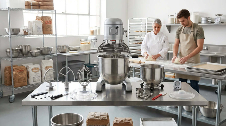 A Bakers Dozen: 13 Must-Have Accessories for Your Commercial Planetary Mixer